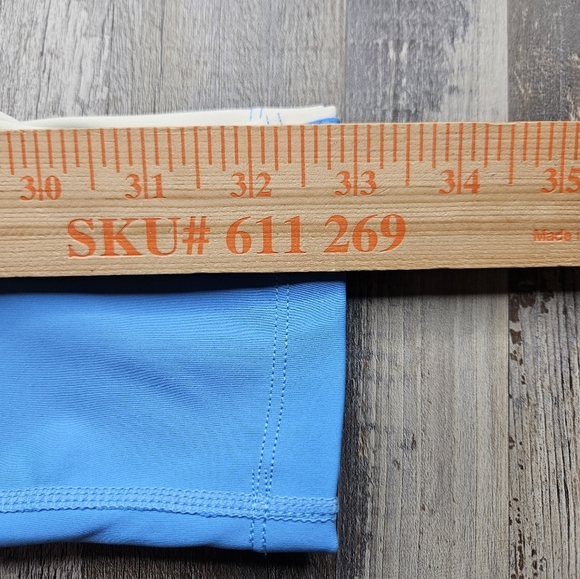 Splits59 Los Angeles Layla Airweight High Waist Legging Small 7/8 Riveria Blue - Picture 10 of 12